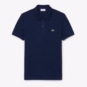 Collared Navy Premium Lacoste Polo - Men