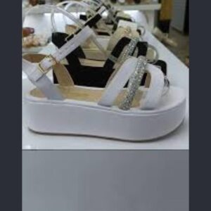 Duranza White Gleam Shoes — White