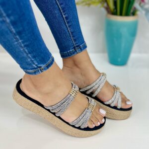 Duranza Sandy Lane Clogs — Beige