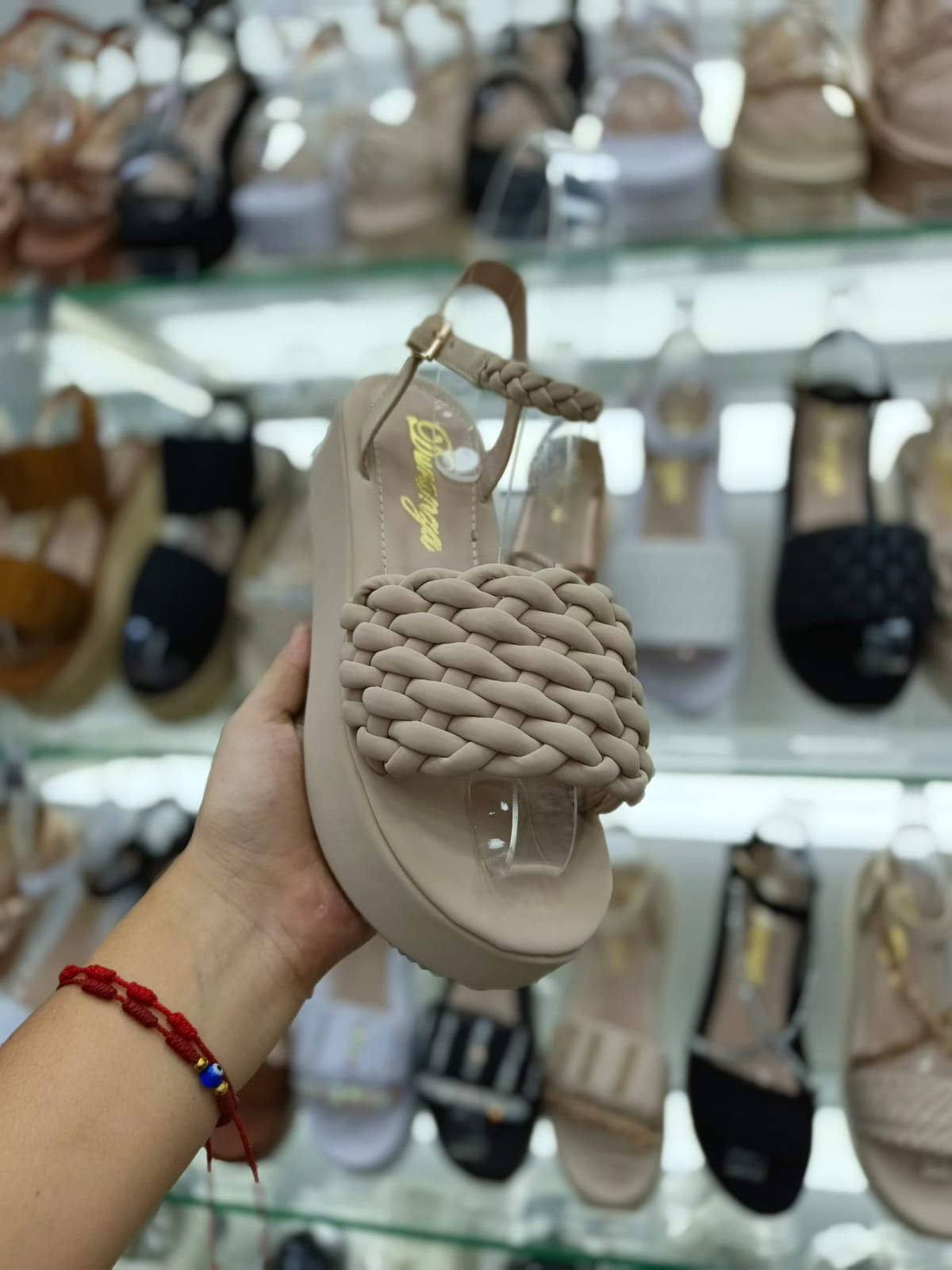 Duranza Mapa Sandals — Beige