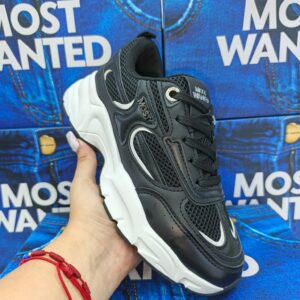 Most Wanted City Rise Chunky Sneakers — Black
