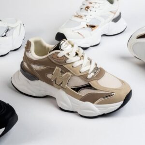 Most Wanted Sand Pace Sneakers — Beige