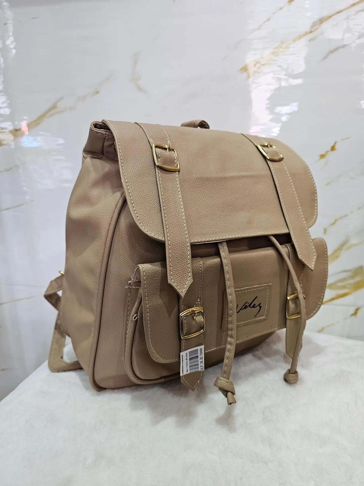 Vélez Sandhaven Backpack — Beige