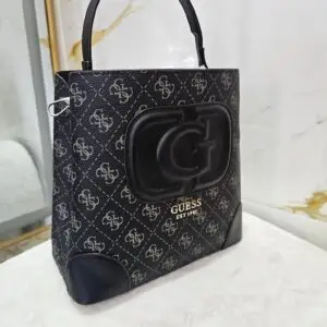 GUESS City Carry Tote Bag โ Black